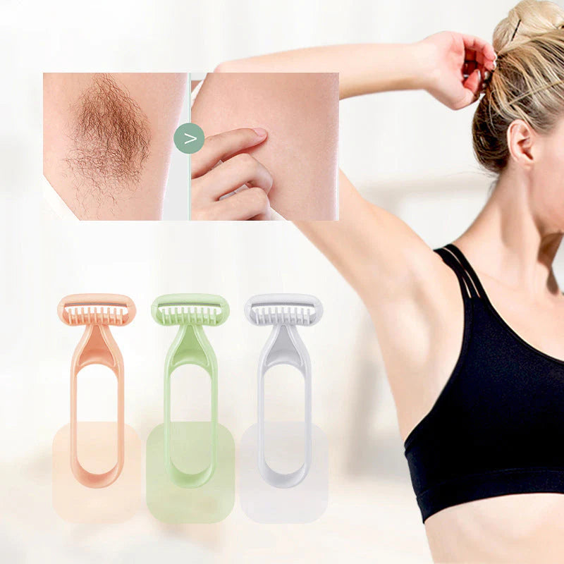 Portable Manual Armpit Hair Shaving Knife