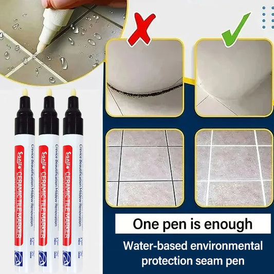 Anti-mildew and waterproof tile refurbishment seam pen