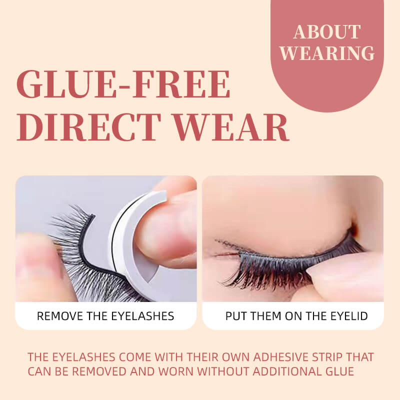 🔥Price Reduce Promotion🔥Reusable Self-Adhesive Eyelashes