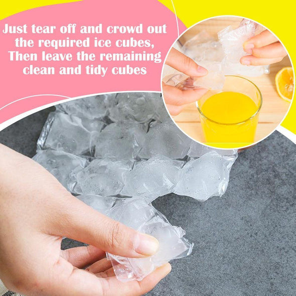 Disposable Ice Making Bag (1Pack/10Pcs) With Free Foldable Funnel