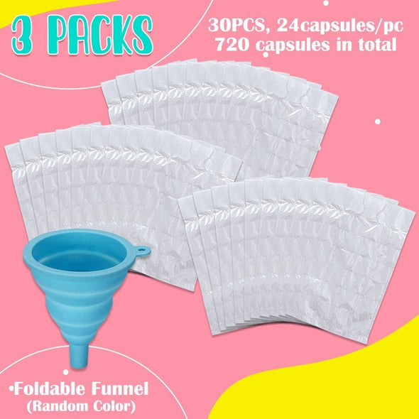 Disposable Ice Making Bag (1Pack/10Pcs) With Free Foldable Funnel