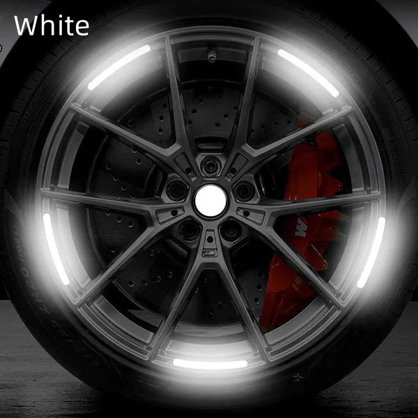 Car Wheel Hub Sticker High Reflective Stripe Tape