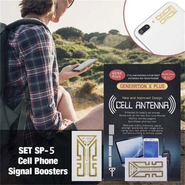 Cell Phone Signal Enhancement Stickers (4Pcs/Set)