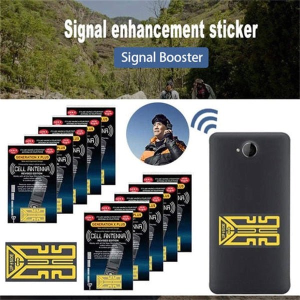 Cell Phone Signal Enhancement Stickers (4Pcs/Set)